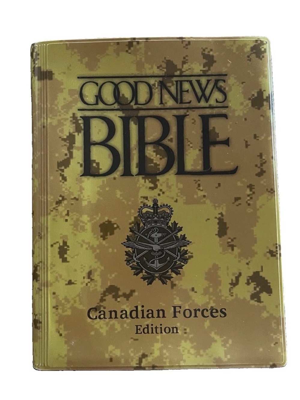Canadian Armed Forces Good News Bible 2008 Pocket Book Weatherproof Cover